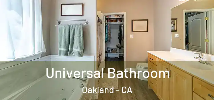  Universal Bathroom Oakland - CA